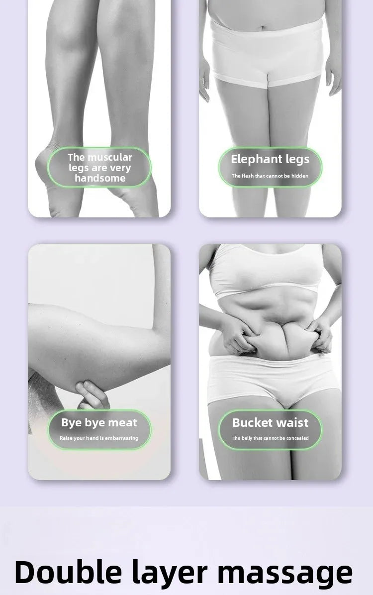 Newest 28 Wheel Annular Leg Clamp Massager Relax Massager Anti-cellulite Massager Body Slimming Roller Massage for Body