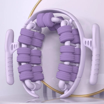 Newest 28 Wheel Annular Leg Clamp Massager Relax  Massager Anti-cellulite Massager Body Slimming Roller Massage for Body